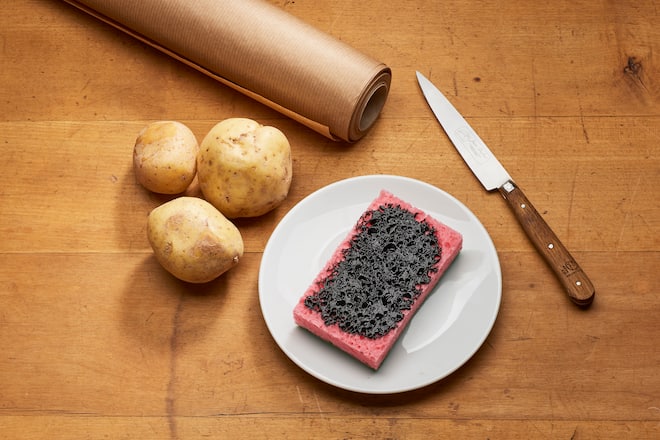 Selbstgemacht Kartoffelstempel