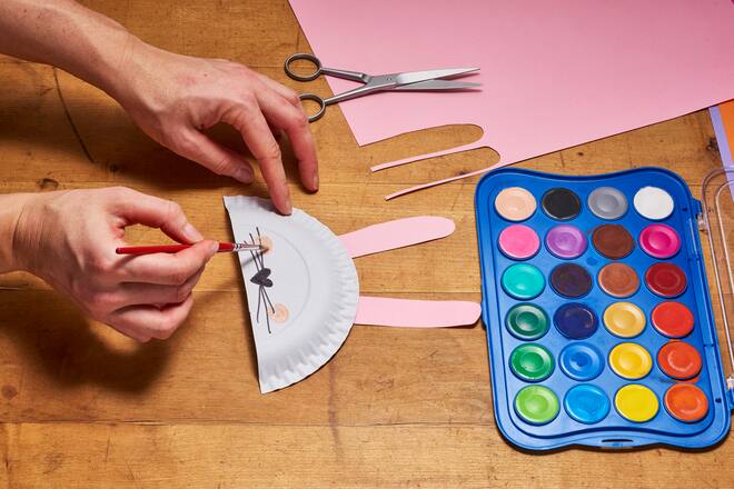 Family basteln Tiermasken