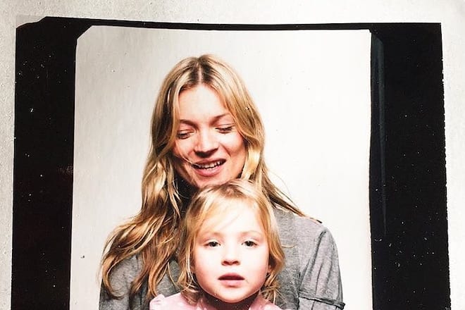 Kate Moss mit Lila Grace