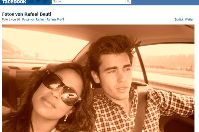 Fabienne Louves Rafael Beutl Screenshot Facebook