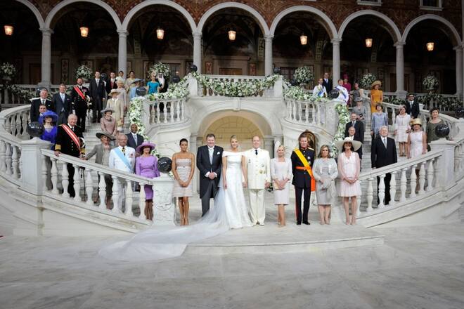 AC_Hochzeit_Albert_Charlene Offizielles Foto