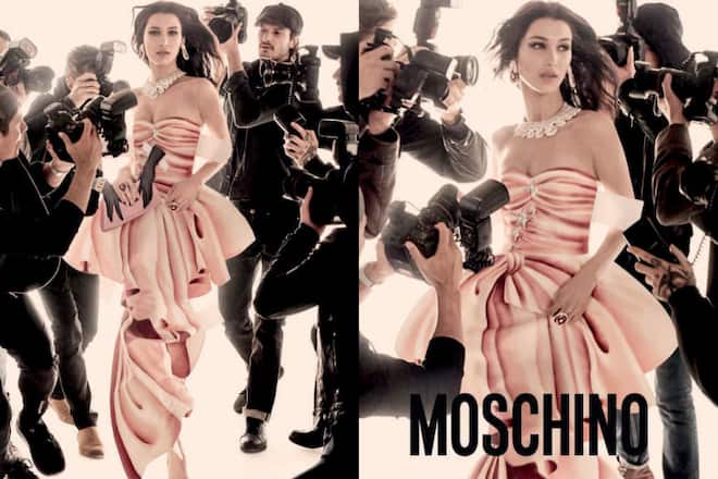 Moschino Bella Hadid Gigi Hadid