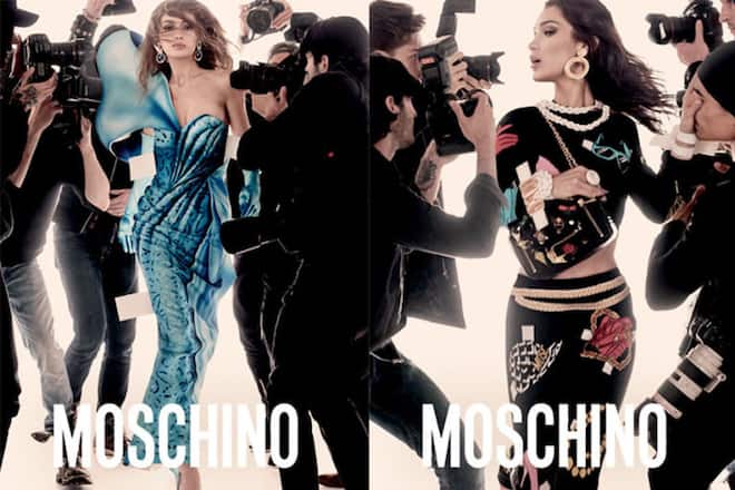 Moschino Bella Hadid Gigi Hadid