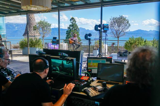 Technik beim Bastian Baker Livestream Baloise Session @home