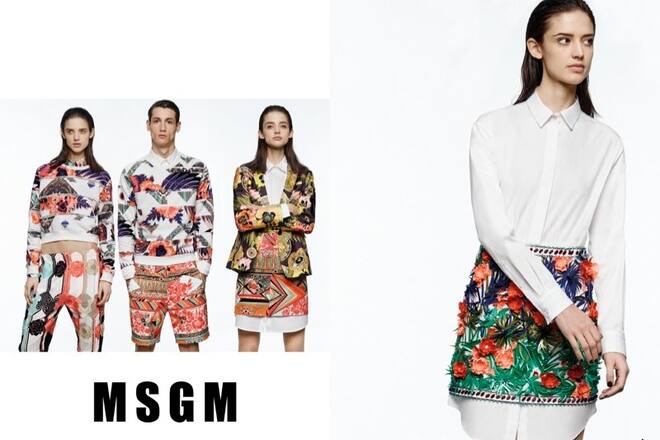 MSGM FS 2014 Kampagne