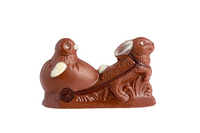 Max Chocolatier fertigt seine Hasen mit Liebe