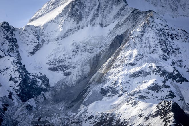 Blatten Abrissstelle