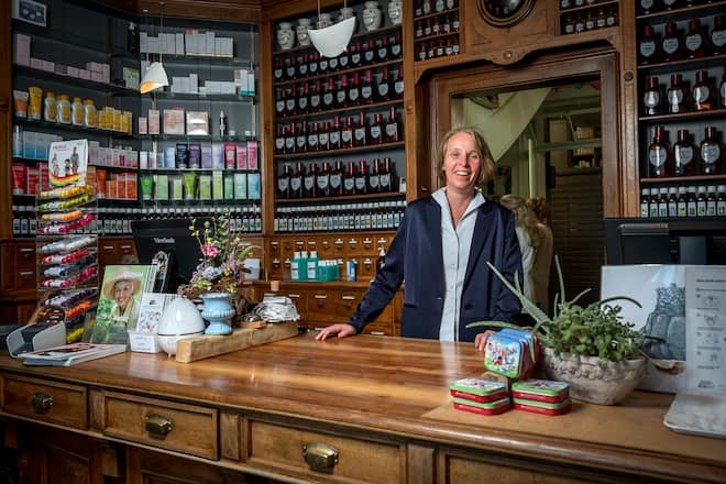 Martine Ruggli-Ducrot, Praesidentin des Schweizerischen Apothekerverband pharmaSuisse. Aufgenommen am 06.04.2021 Bild © Remo Naegeli