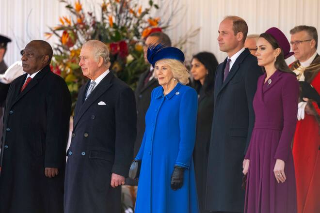 King Charles, Queen Consort Camilla, Prinz William, Prinzessin Cate