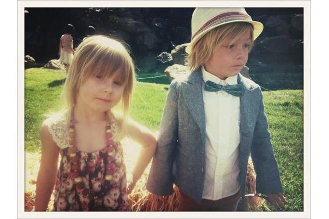 Ostern2012: Tori Spellings Kinder