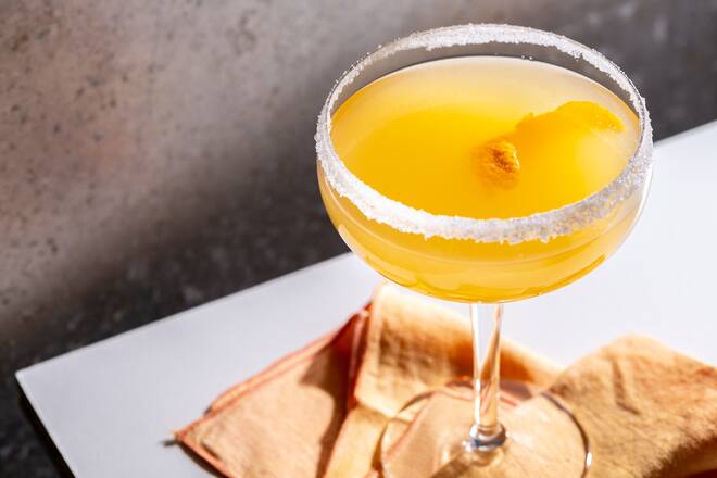ARLINGTON, VA - SEPT 8: The Clementine cocktail for Voraciously in Arlington, VA on September 8, 2020. (Laura Chase de Formigny for The Washington Post via Getty Images; food styling by Lisa Cherkasky for The Washington Post via Getty Images)