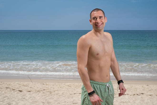 Bachelorette 2020 Kandidaten Badehose Ivan