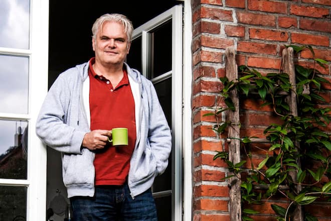 Laszlo Kish, Schauspieler, Ulrike Biefert, Homestory, Neubrandenburg Deutschland, 2017, (c) Geri Born