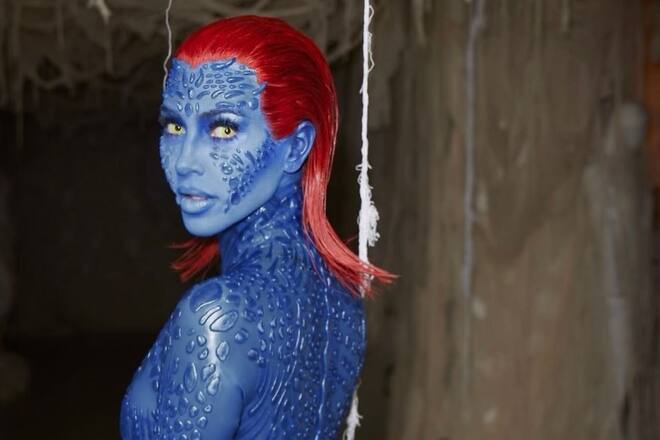 Kim Kardashian an Halloween 2022