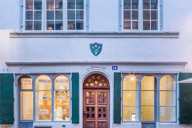 Julian Zigerli Flagship Store Front