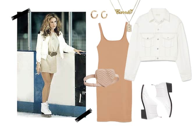 Carrie Bradshaw Schlittschuh