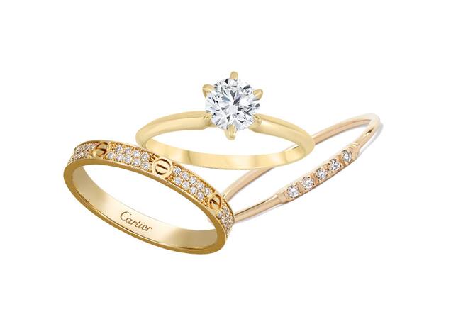 Der Goldring Verlobungsring