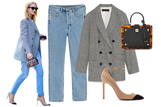 Rosie Huntington-Whiteley in Jeans