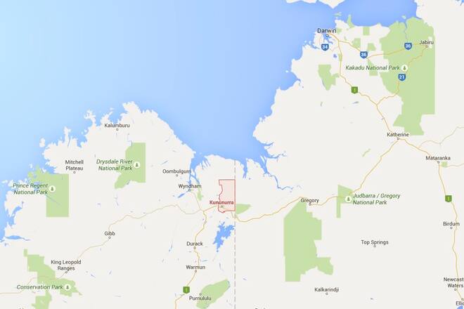 Westaustralien Map Karte Down Under Barbara Walker Kimberleys