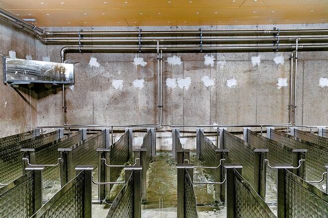 BKW Eisheizung, Blick in den Eisheizraum