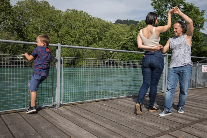 2019 Fabien Rohrer und Sohn und Freundin Patrycja