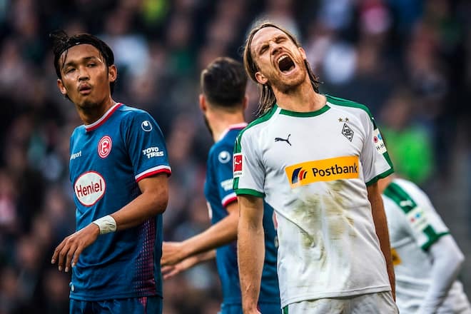 Michael Lang of Moenchengladbach