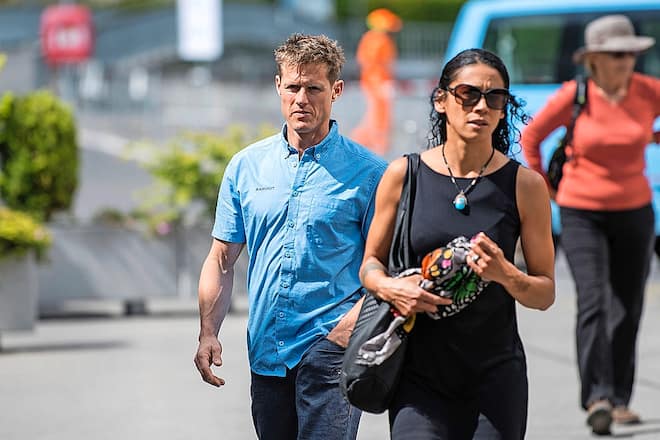 Stephan Siegrist, 44, mit Frau Niki.