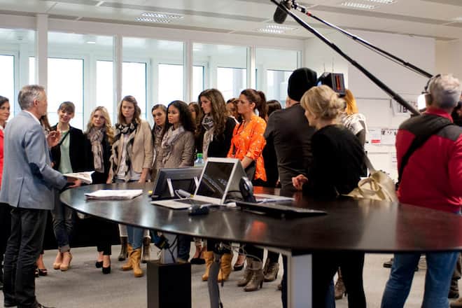 Frontteaser Miss Schweiz 2013 Vorschau Pre-Show 5 Besuch im Pressehaus Ringier