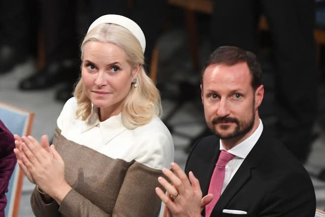 Kronprinzessin Mette-Marit Kronprinz Haakon von Norwegen