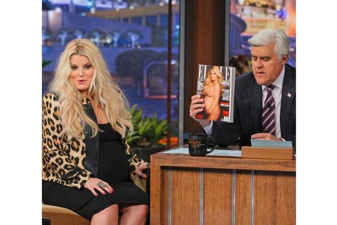 Jessica Simpson Jay Leno