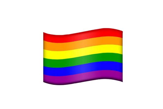 Emoji Regenbogenfahne