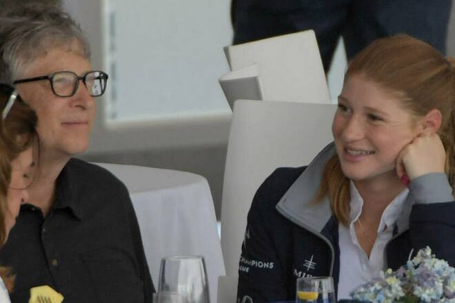 Bill Gates und Tochter Jennifer