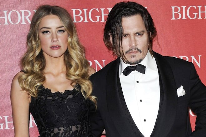 Amber Heard und Johnny Depp