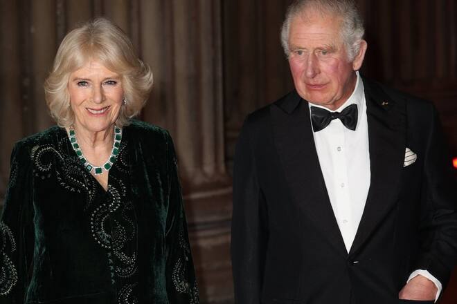 Herzogin Camilla und Prinz Charles bei ihrem gemeinsamen Auftritt in London.