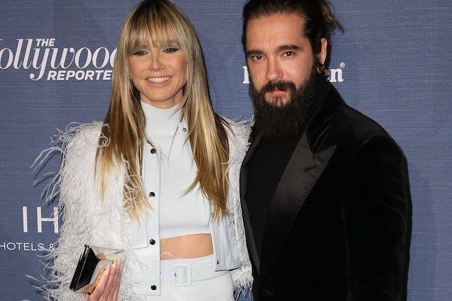 Heidi Klum und Tom Kaulitz beim Event "The Hollywood Reporter's Oscar Nominees Night" in Beverly Hills.