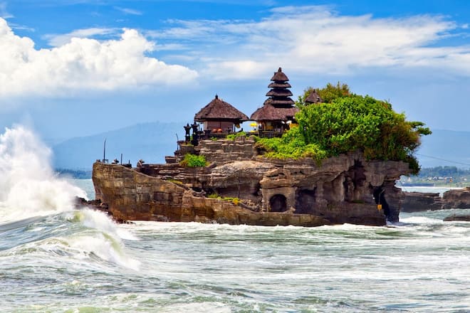 «Pura Tanah Lot» liegt vor der Küste Balis.