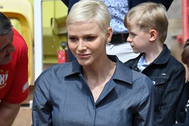 Charlène von Monaco im Mai 2022 bei einem ihrer wenigen öffentlichen Auftritte in der letzten Zeit.