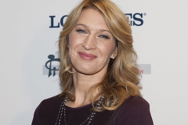 Steffi Graf 2013 auf dem Roten Teppich einer Veranstaltung - ein seltenes Bild.