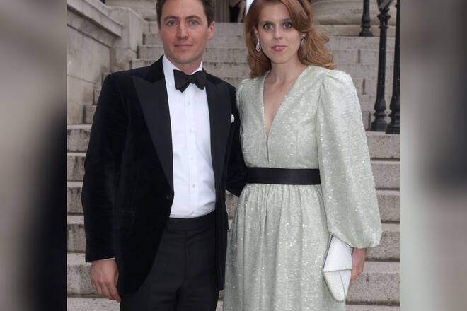 Prinzessin Beatrice und ihr Ehemann Edoardo Mapelli Mozzi bei einer Gala der National Gallery in London.