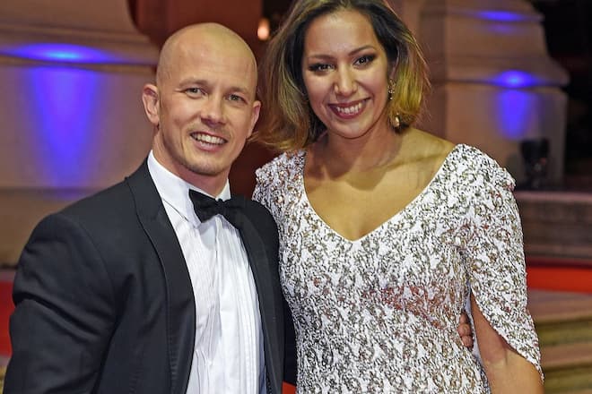 Fabian Hambüchen und seine Ehefrau Viktoria.