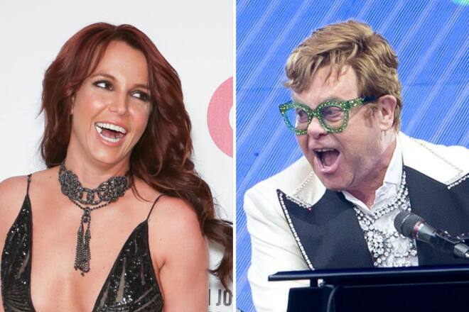 Von Britney Spears und Elton John soll schon im kommenden Monat ein gemeinsames Lied erscheinen.