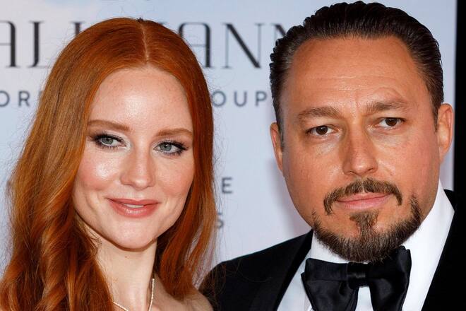 Barbara Meier und Klemens Hallmann, hier während eines Events in Bonn, werden wieder Eltern.