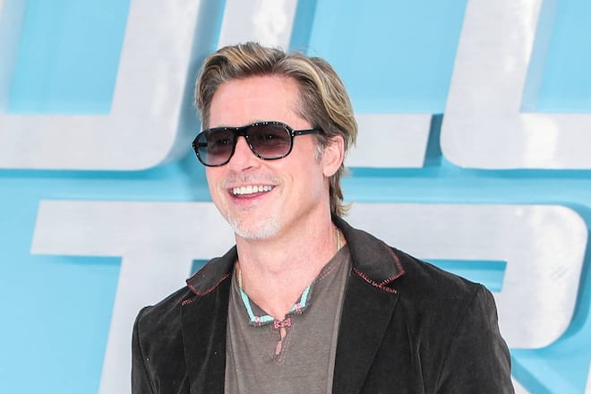 Gute Laune bei Brad Pitt: Bei der Premiere von "Bullet Train" in London strahlte der Hollywoodstar in die Kameras.