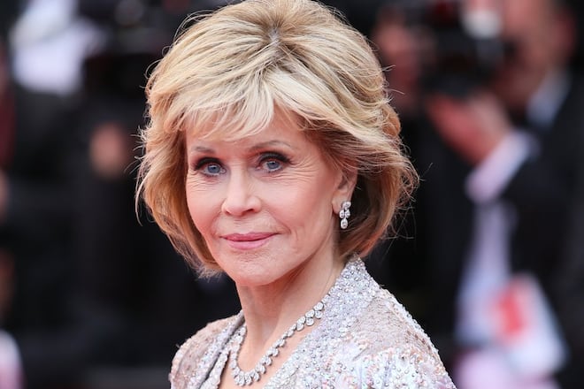 Jane Fonda 2018 auf dem roten Teppich.