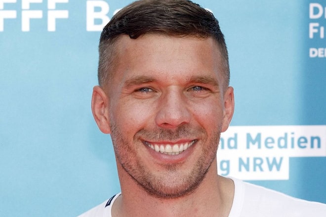 Lukas Podolski ist bald dreifacher Papa.