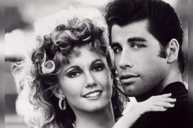 Schrieben gemeinsam Film- und Musikgeschichte: Olivia Newton-John und John Travolta in "Grease".