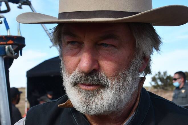 Alec Baldwin am Set von "Rust".