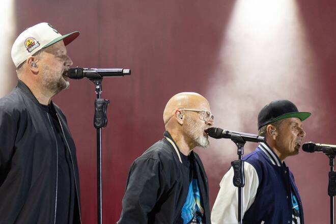 Die Fantastischen Vier (v.l.): Smudo, Thomas D und Michi Beck.