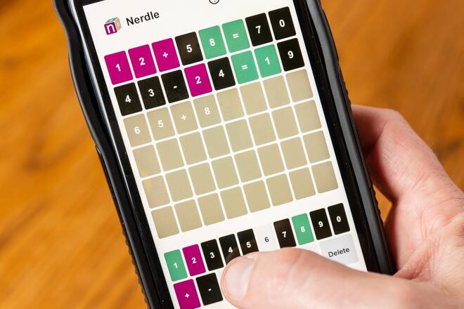 Das Mathe-Rätsel "Nerdle" ist eines von vielen Spin-offs des Internet-Rätsels "Wordle".