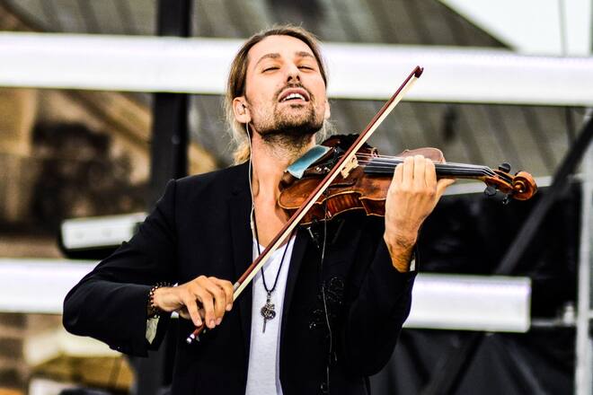 David Garrett gönnt sich.